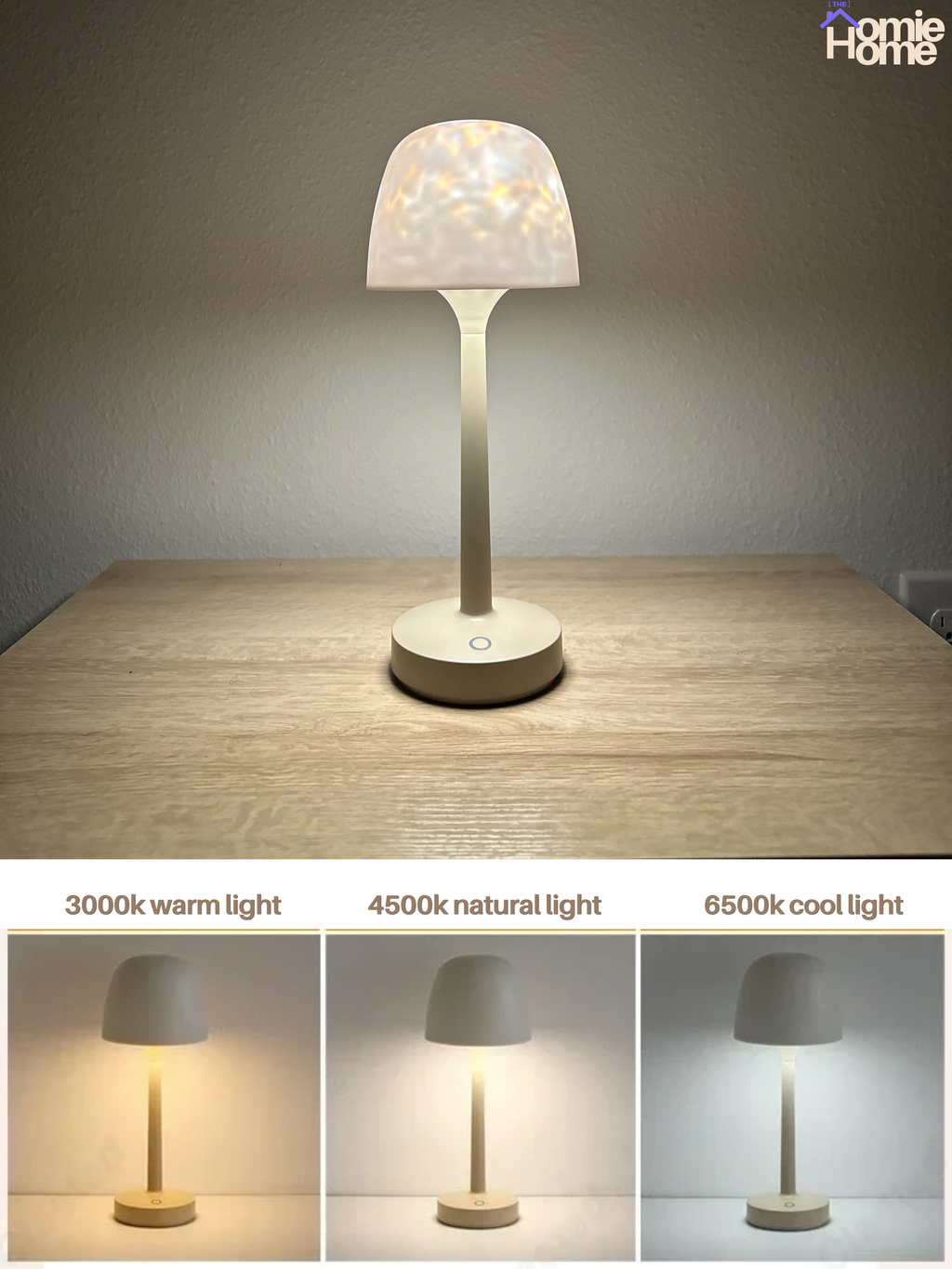 Mushroom Ripple Lamp