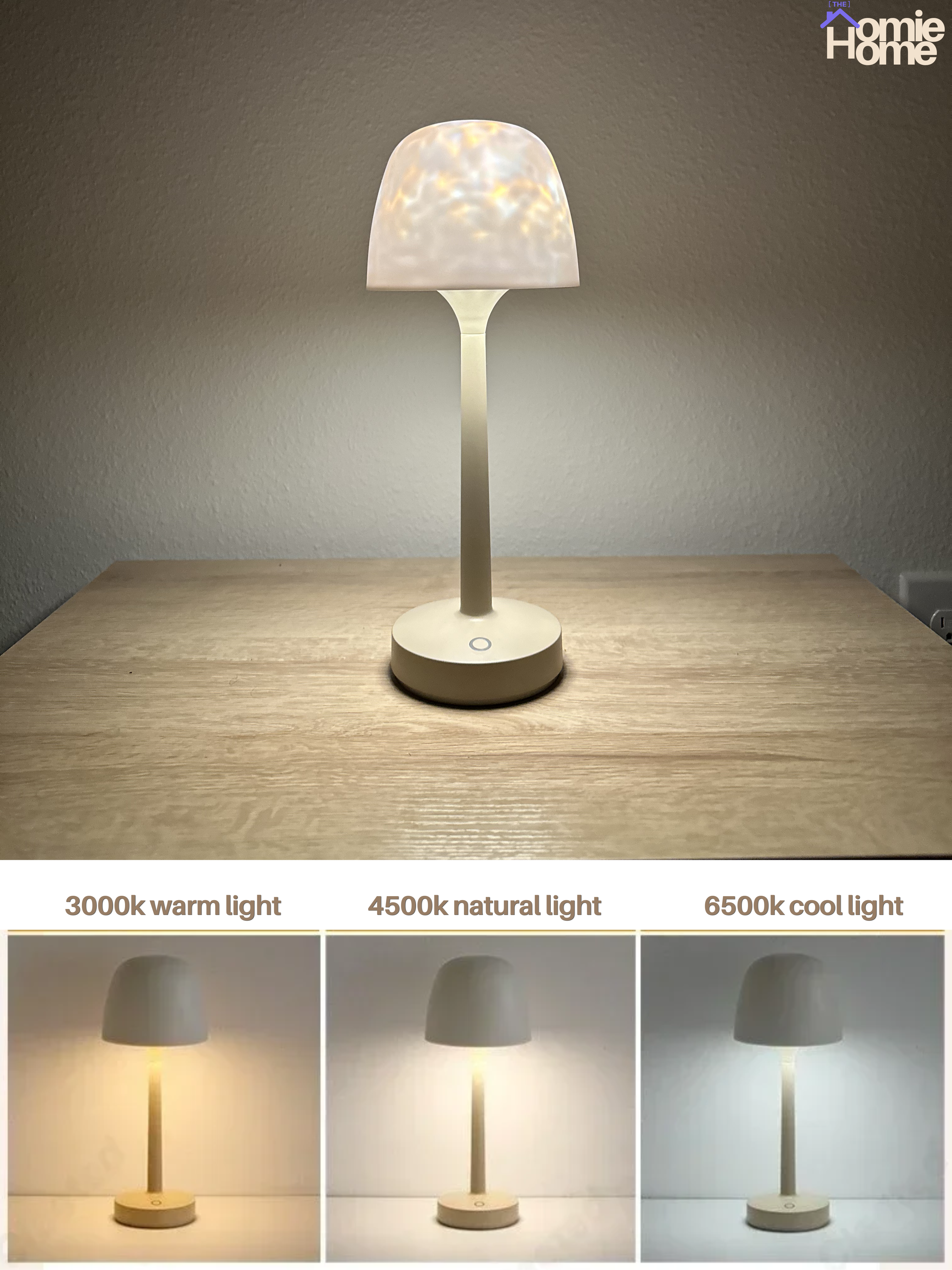 Mushroom Ripple Lamp