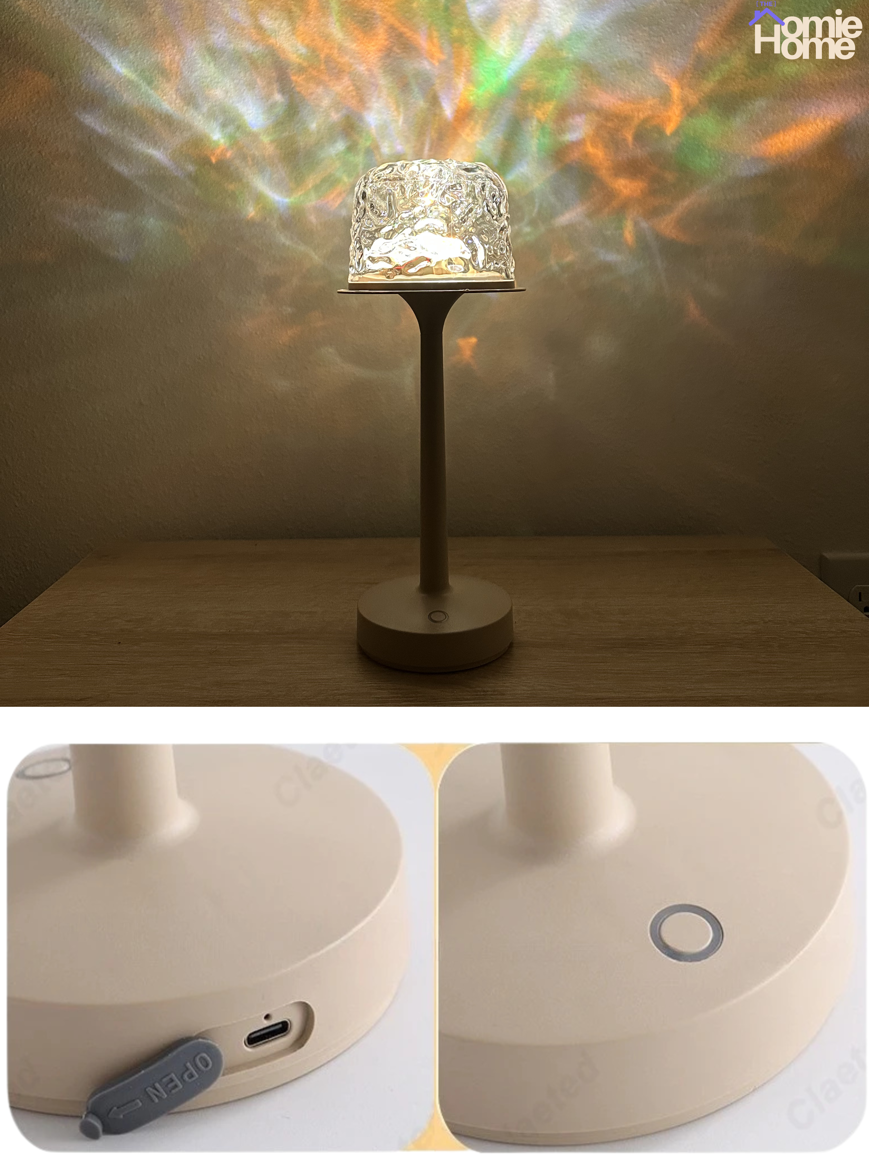 Mushroom Ripple Lamp