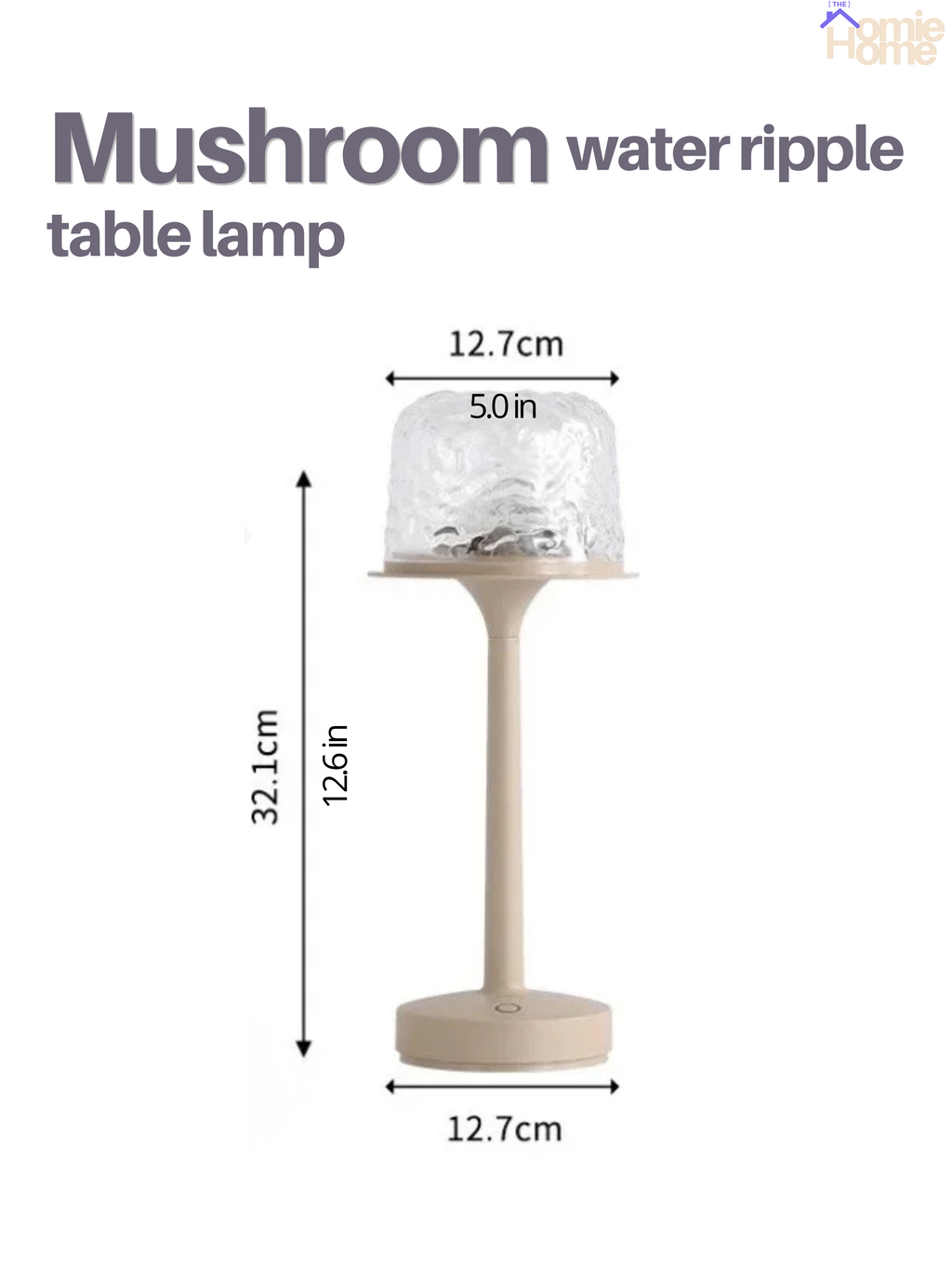 Mushroom Ripple Lamp