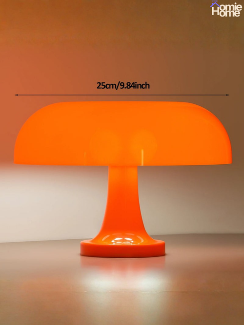 Orange Mushroom Lamp