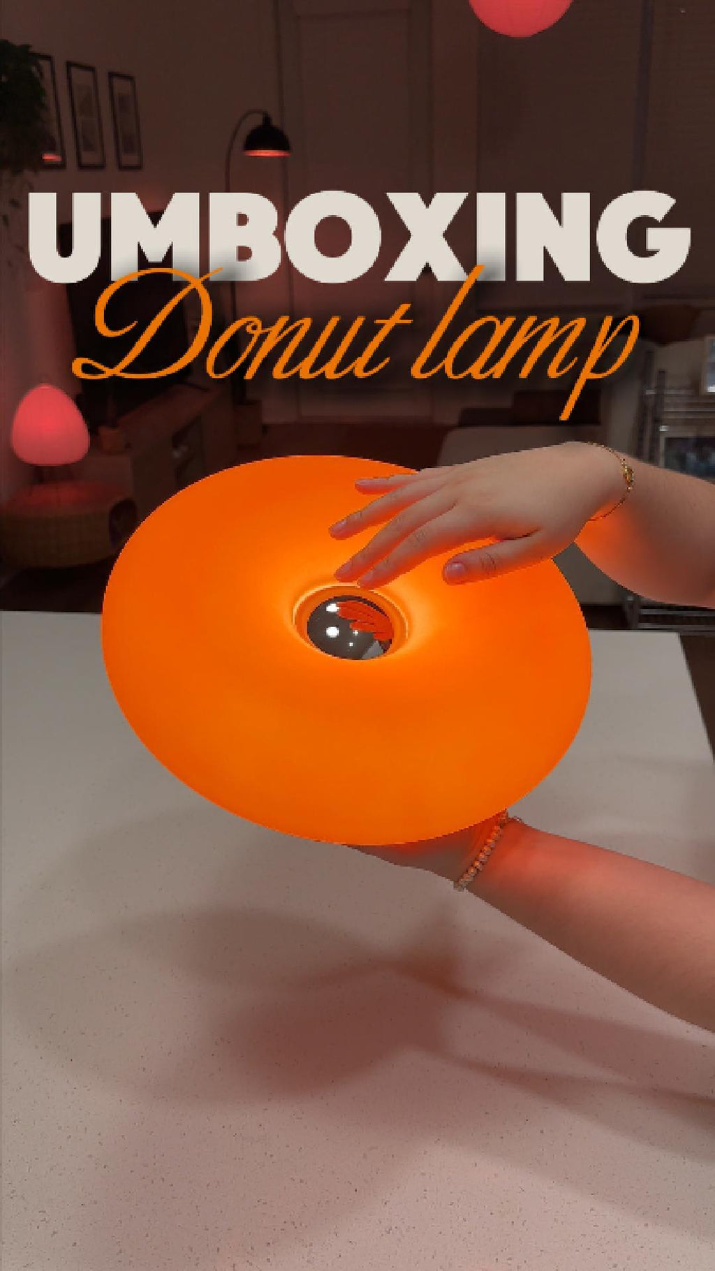 Donut Lamp